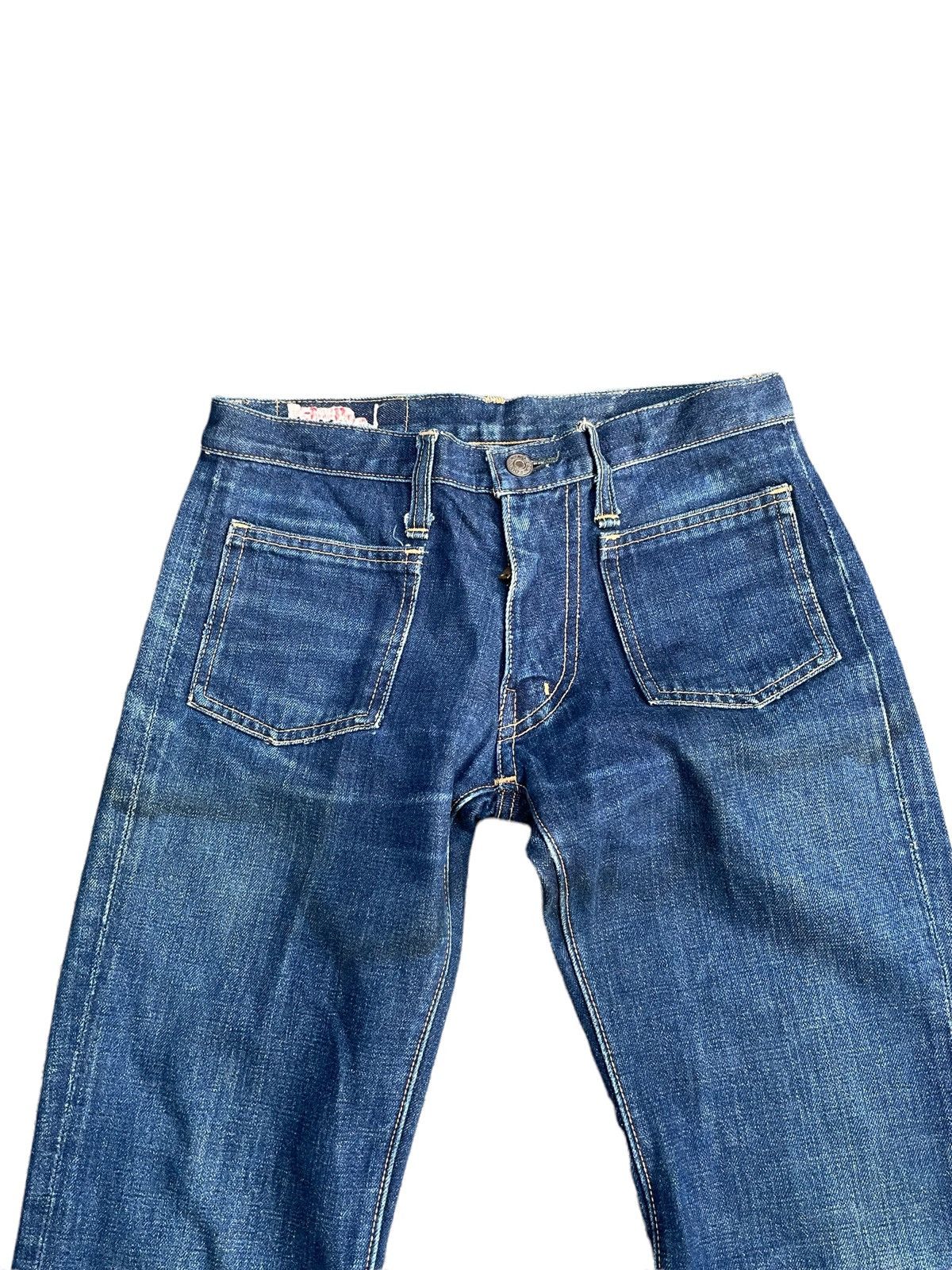 Edwin × Japanese Brand × Vintage Vintage 70’s Edwin Wide Leg Size US 28 / EU 44 - 8 Thumbnail