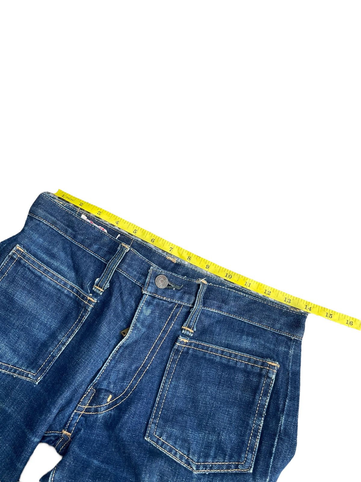 Edwin × Japanese Brand × Vintage Vintage 70’s Edwin Wide Leg Size US 28 / EU 44 - 2 Thumbnail