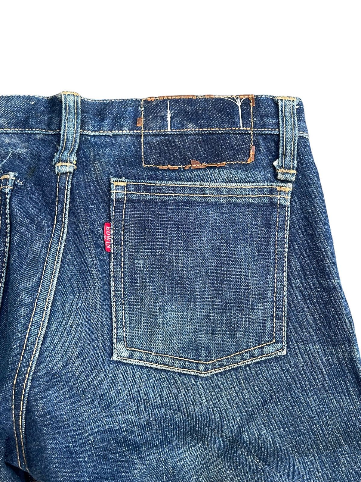 Edwin × Japanese Brand × Vintage Vintage 70’s Edwin Wide Leg Size US 28 / EU 44 - 16 Thumbnail