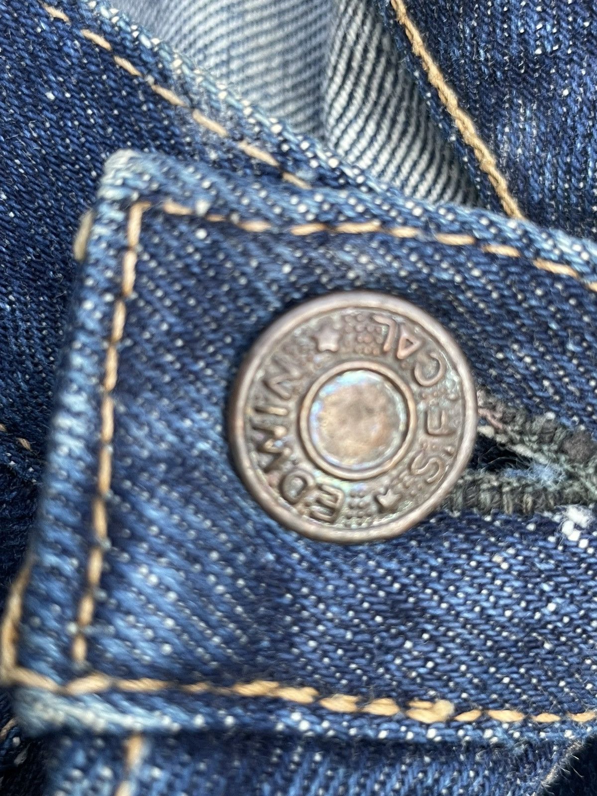Edwin × Japanese Brand × Vintage Vintage 70’s Edwin Wide Leg Size US 28 / EU 44 - 23 Thumbnail