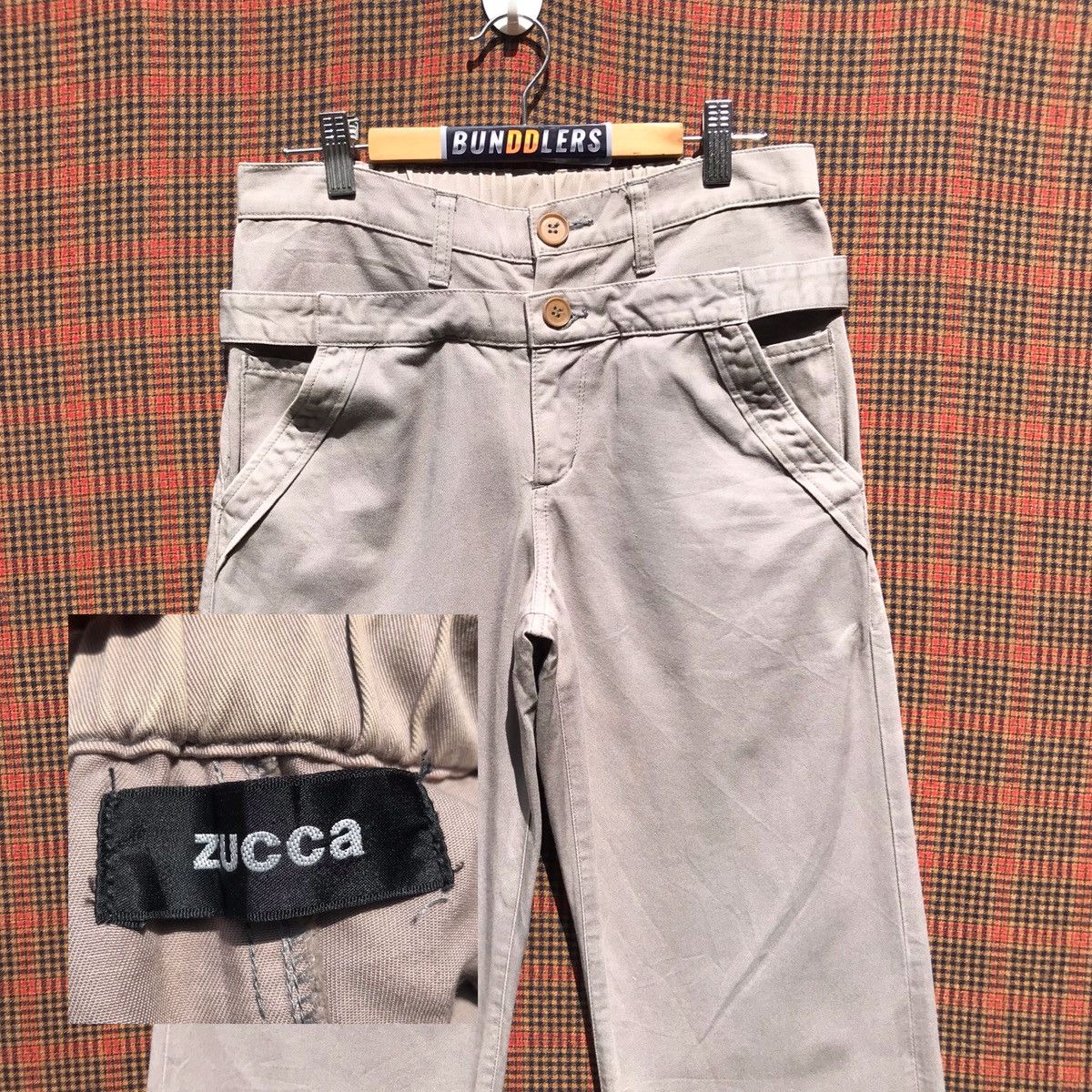 CABANE de ZUCCa 🔥Hot Item🔥Issey Miyake Zucca Pants Cabane De Zucca Size US 28 / EU 44 - 1 Thumbnail
