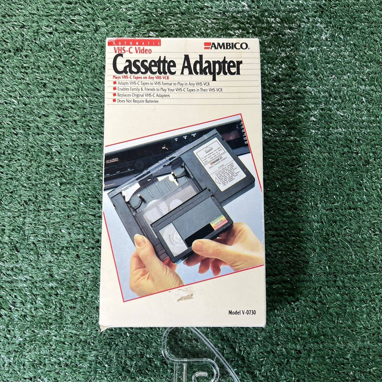 Sony Ambico VHSC to VHS Adapter Mechanical Camcorder Cassette Grailed