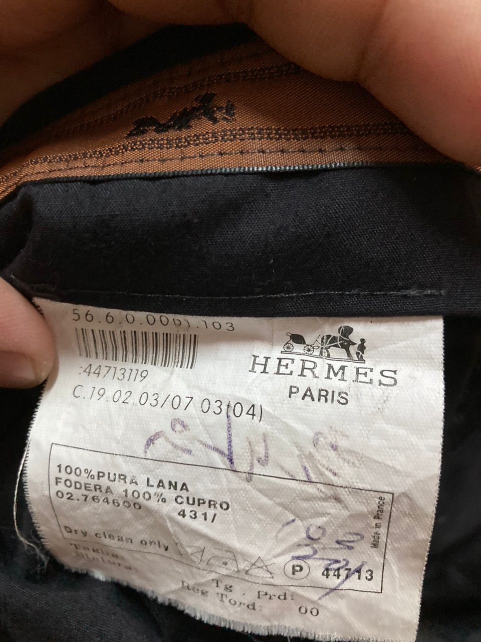 Hermes RARE Hermes slack vintage Size US 34 / EU 50 - 5 Thumbnail
