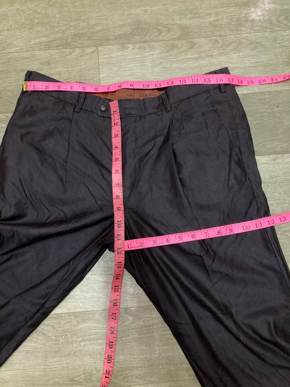 Hermes RARE Hermes slack vintage Size US 34 / EU 50 - 11 Thumbnail