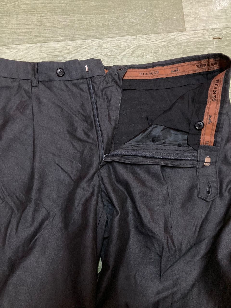 Hermes RARE Hermes slack vintage Size US 34 / EU 50 - 9 Thumbnail