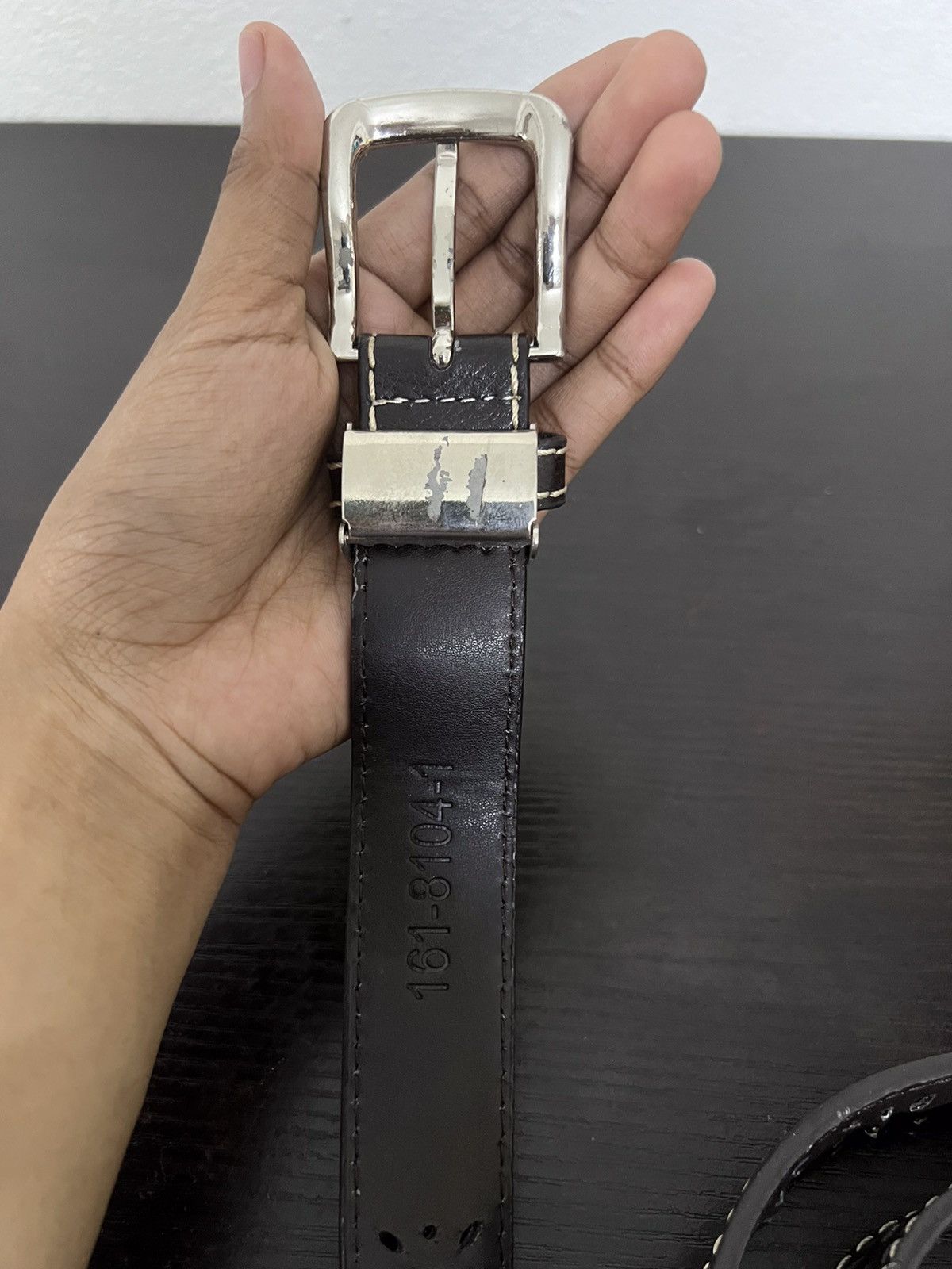 Japanese Brand Unbrand Buckle Belt Size ONE SIZE - 4 Thumbnail