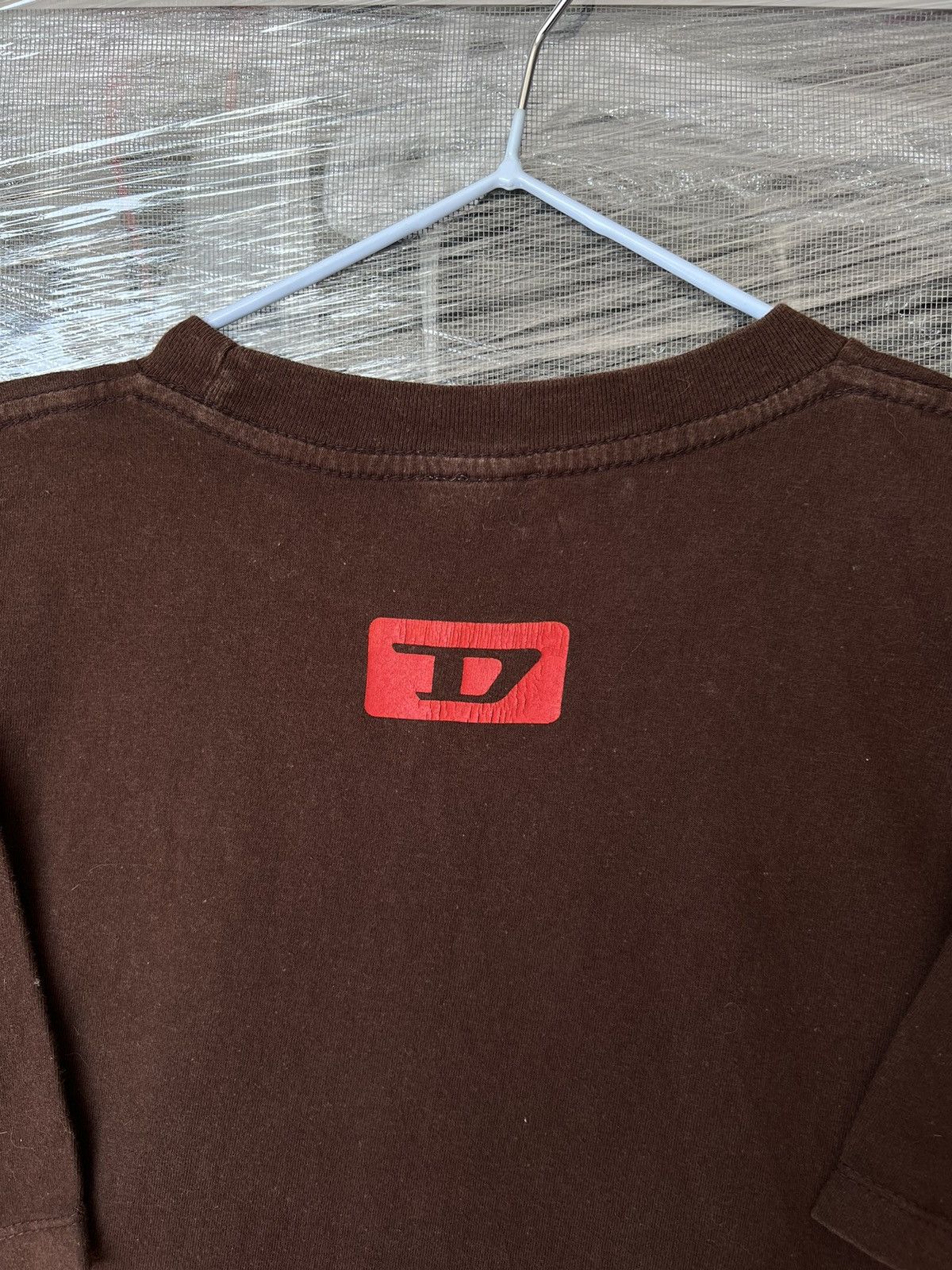 Diesel × Vintage Y2K Diesel Vintage Brown T-Shirt Size US M / EU 48-50 / 2 - 5 Thumbnail