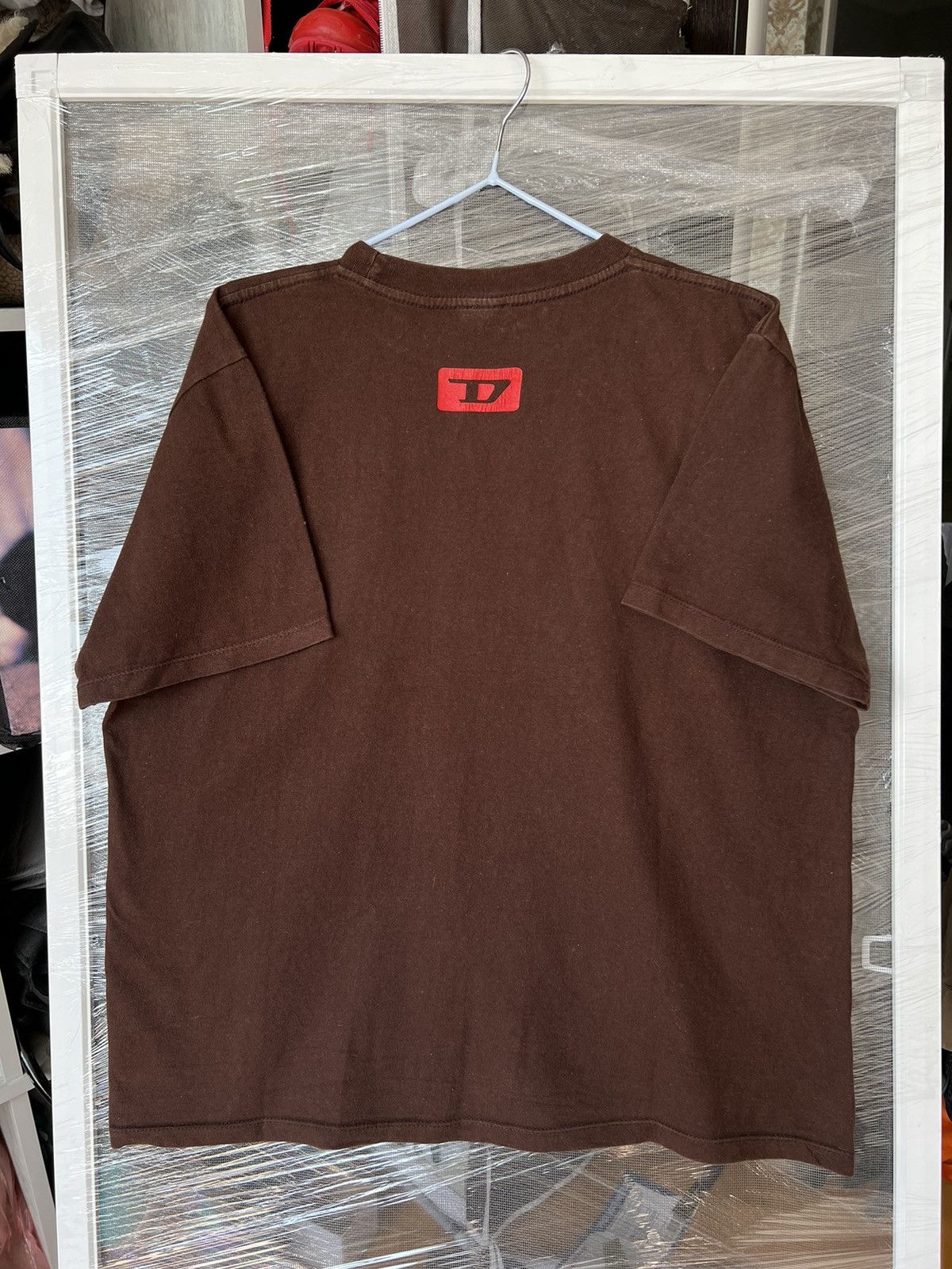 Diesel × Vintage Y2K Diesel Vintage Brown T-Shirt Size US M / EU 48-50 / 2 - 6 Thumbnail
