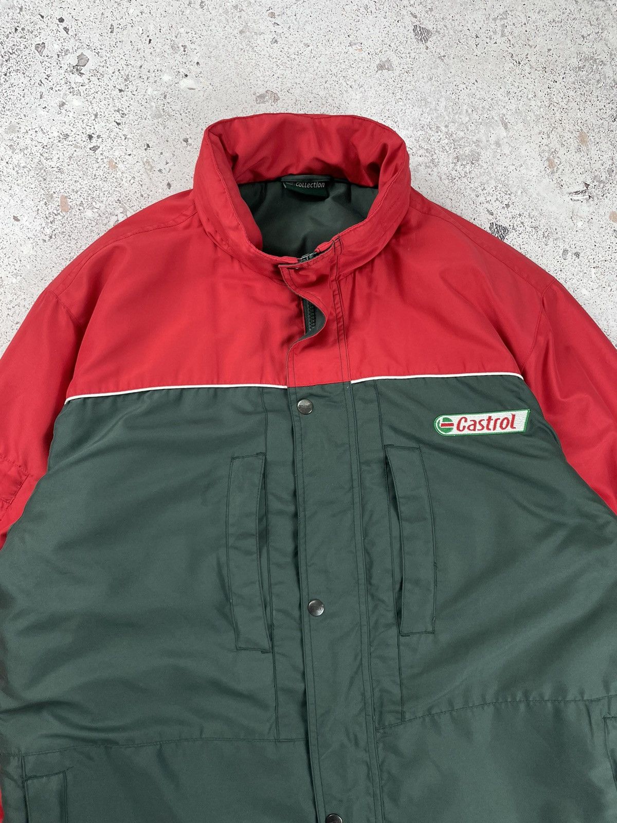 Japanese Brand × Vintage Vintage Castrol Racing Jacket Team Nascar Honda Size Xl Size US XL / EU 56 / 4 - 4 Thumbnail