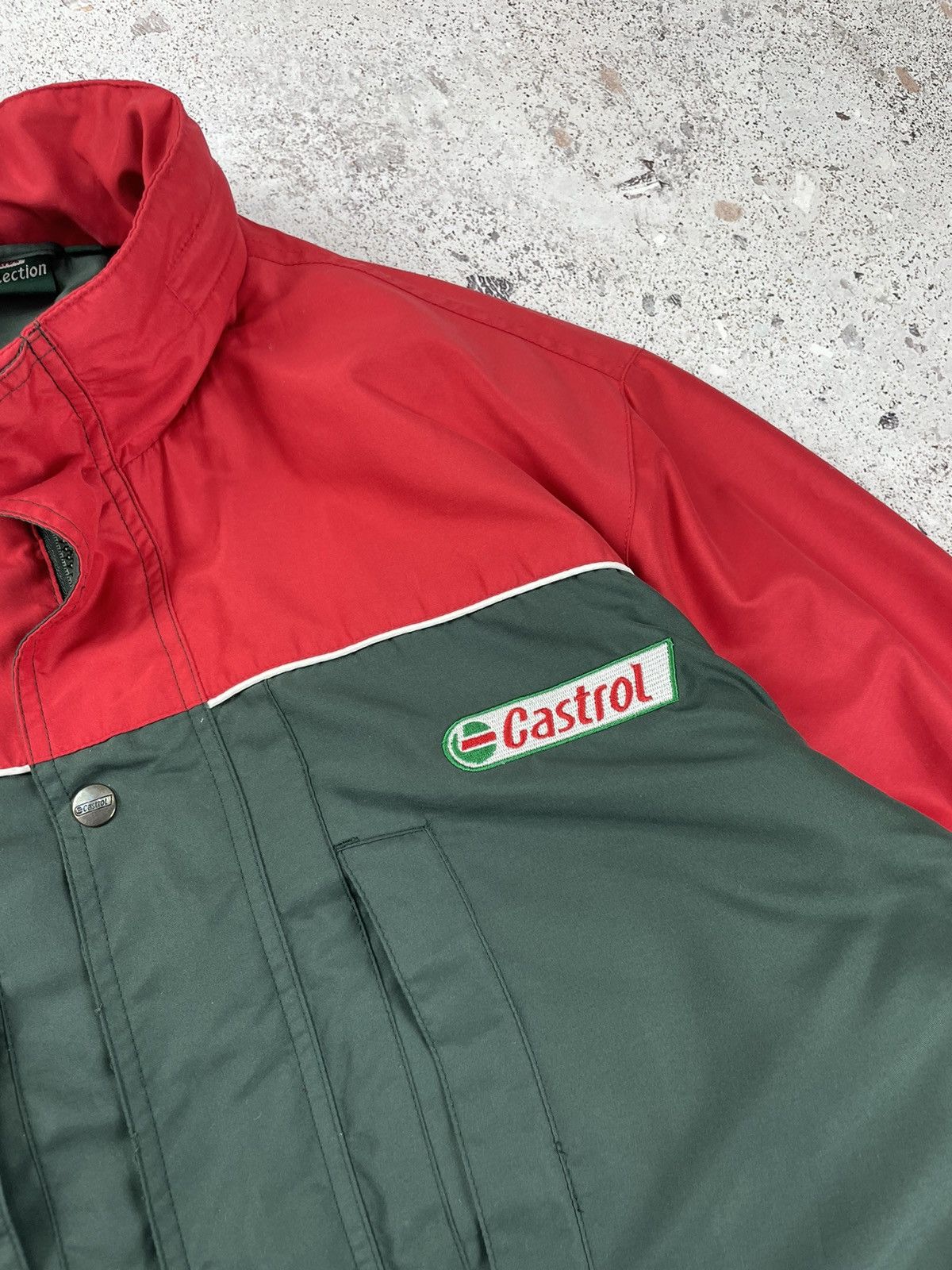 Japanese Brand × Vintage Vintage Castrol Racing Jacket Team Nascar Honda Size Xl Size US XL / EU 56 / 4 - 7 Thumbnail