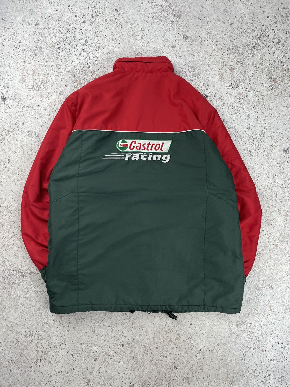 Japanese Brand × Vintage Vintage Castrol Racing Jacket Team Nascar Honda Size Xl Size US XL / EU 56 / 4 - 2 Thumbnail