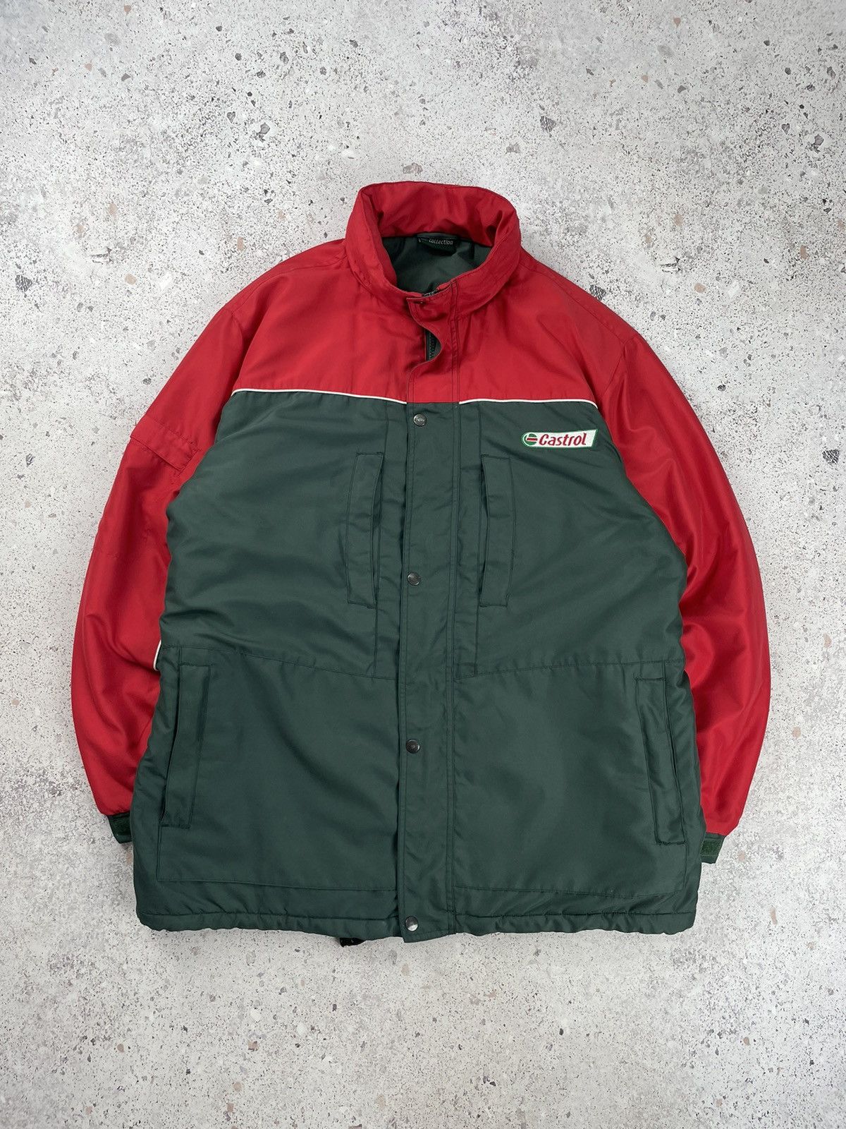 Japanese Brand × Vintage Vintage Castrol Racing Jacket Team Nascar Honda Size Xl Size US XL / EU 56 / 4 - 3 Thumbnail