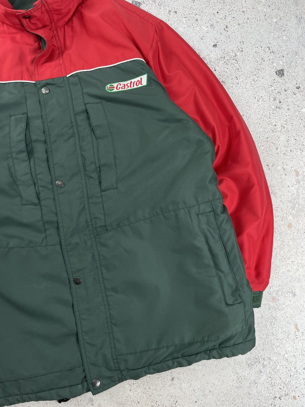 Japanese Brand × Vintage Vintage Castrol Racing Jacket Team Nascar Honda Size Xl Size US XL / EU 56 / 4 - 6 Thumbnail