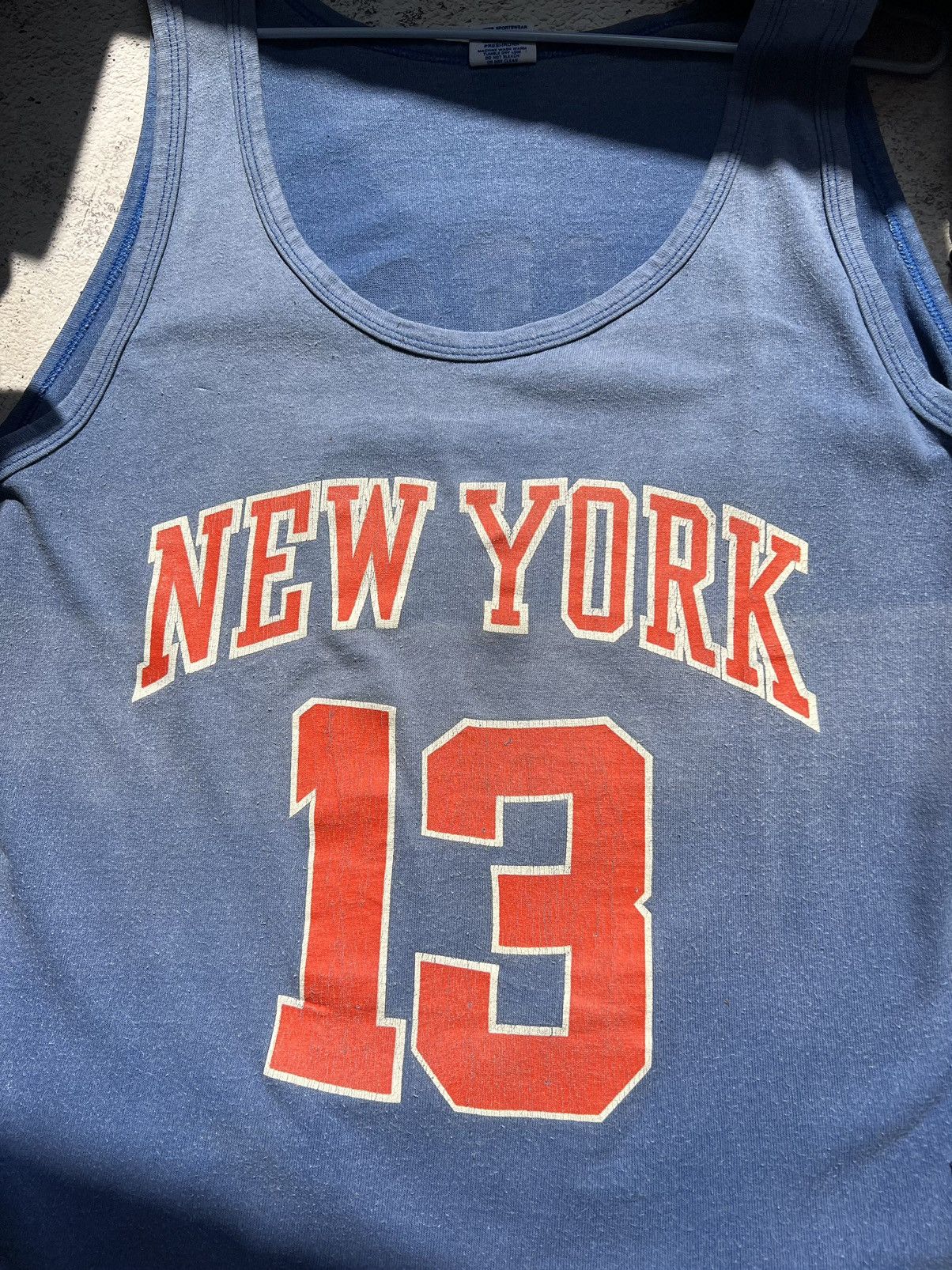 Starter RARE🔥 80s New York Knicks NBA 13 MARK JACKSON VINTAGE SHIRT Size US L / EU 52-54 / 3 - 4 Thumbnail