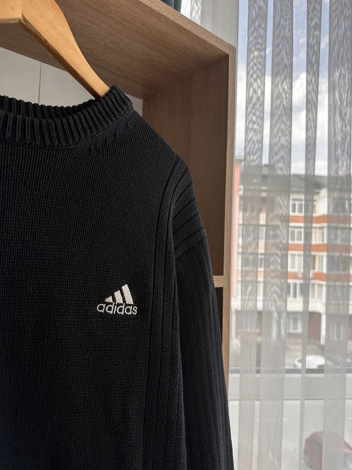 Vintage Adidas Streeetwear Heavyweight Knit Sweater