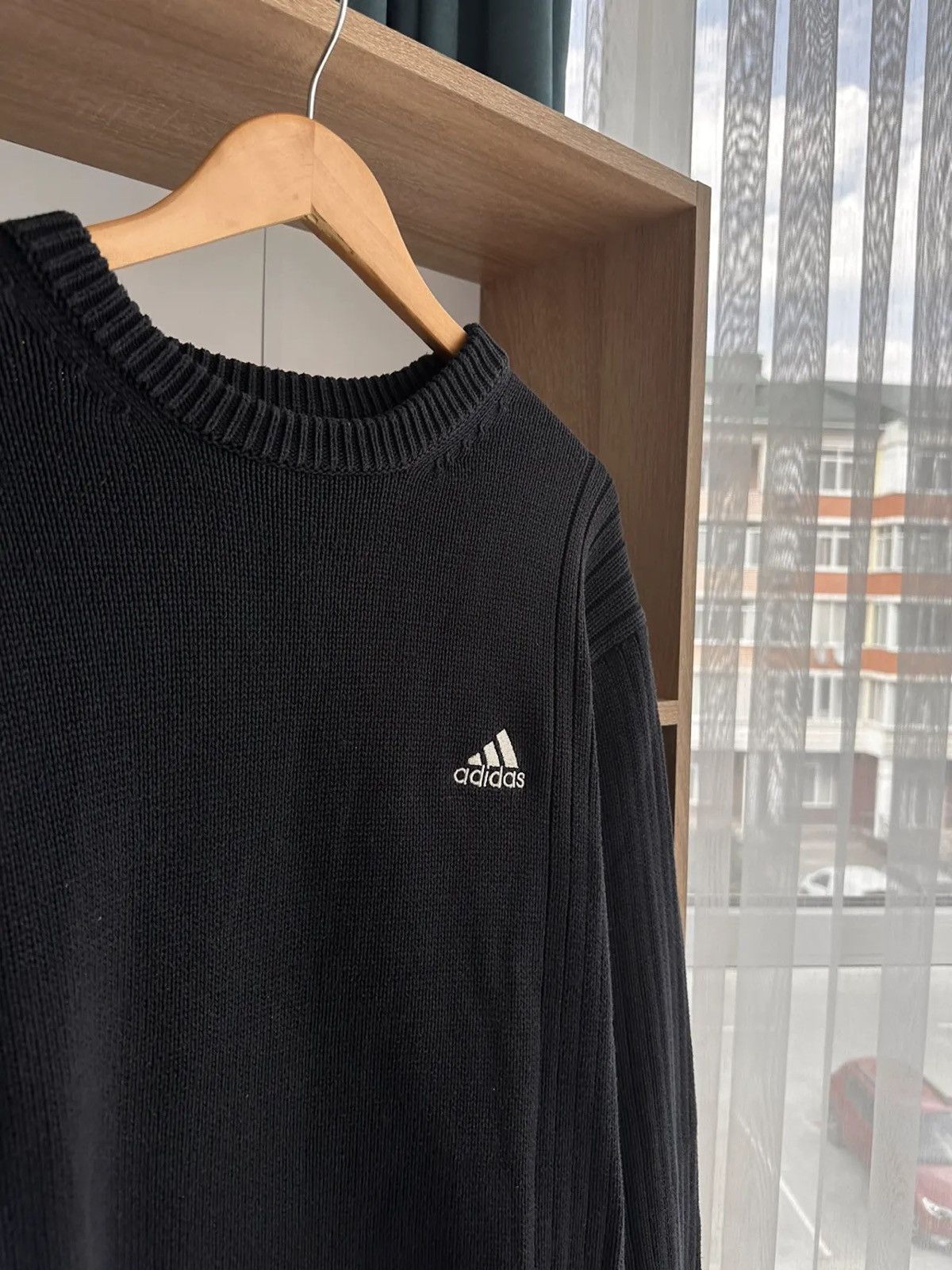 Vintage Adidas Streeetwear Heavyweight Knit Sweater