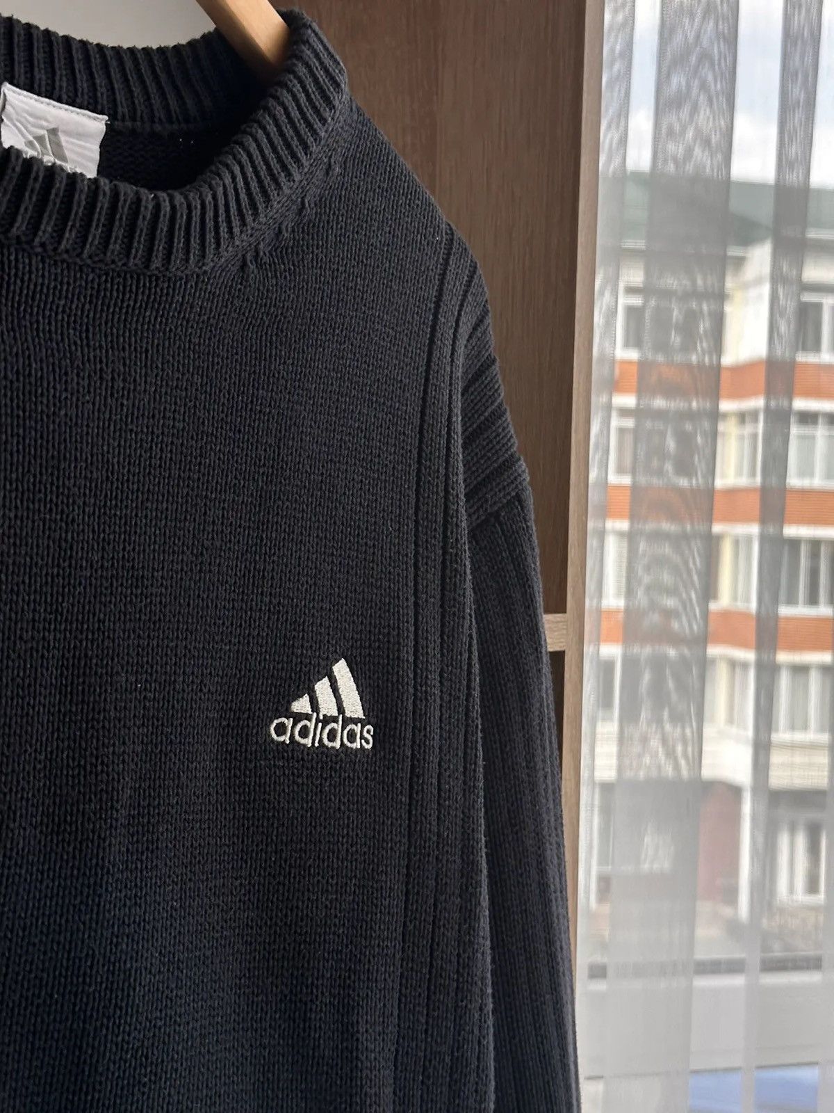 Vintage Adidas Streeetwear Heavyweight Knit Sweater