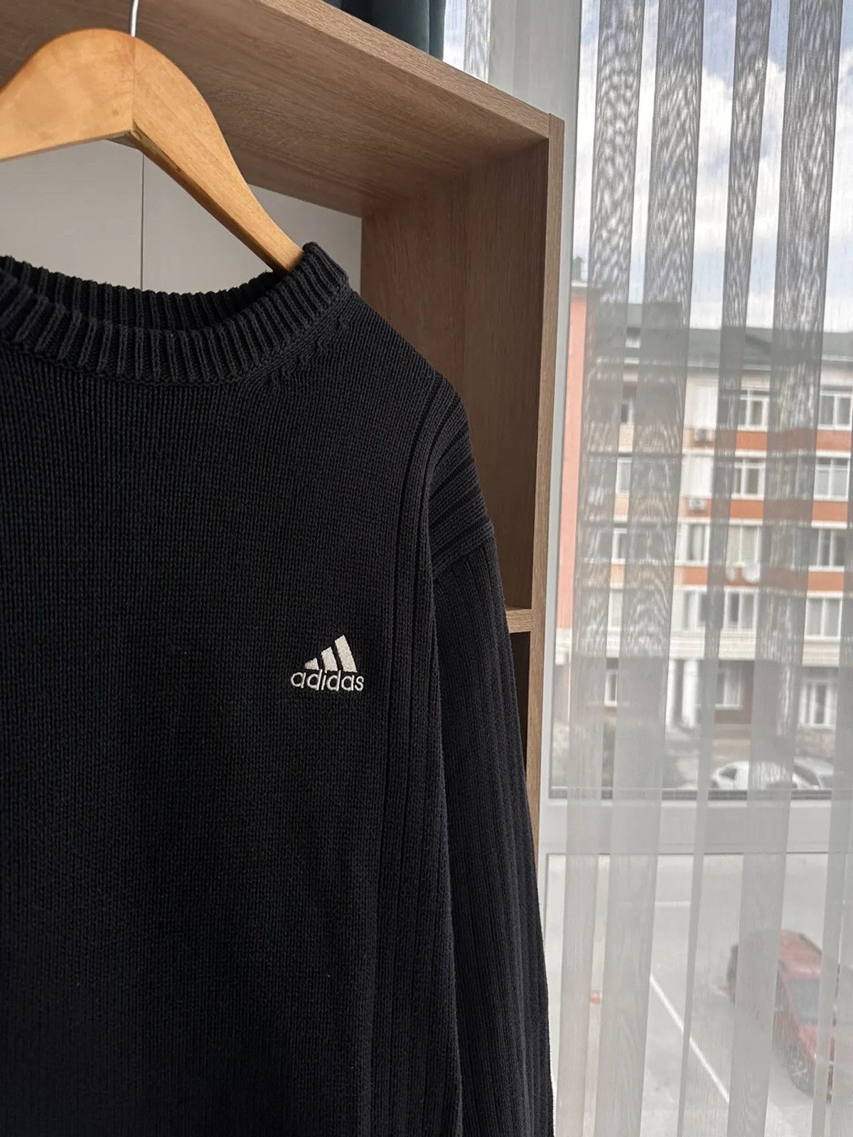 Vintage Adidas Streeetwear Heavyweight Knit Sweater