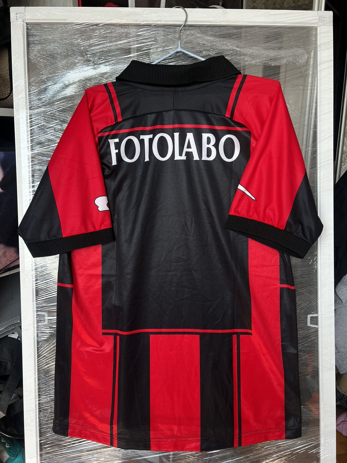 Vintage NEUCHATEL XAMAX FC 2000/2001 HOME FOOTBALL SHIRT SIZE L Size US L / EU 52-54 / 3 - 5 Thumbnail