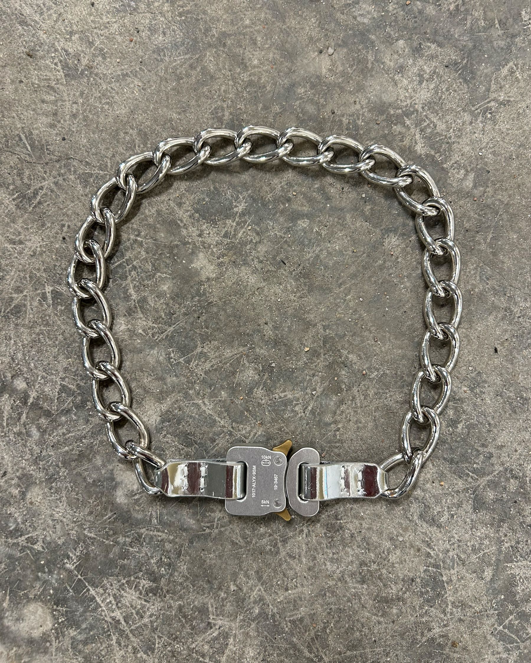 1017 ALYX 9SM 1017 ALYX 9SM Silver Buckle Necklace L17 In