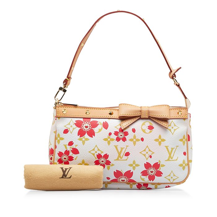 Takashi Murakami x Louis Vuitton Monogram Blossom Pochette Accessoires  QJBJUIMX0B005