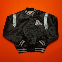 1990s Chalk Line Los Angeles Kings Satin Bomber Jacket Made in 