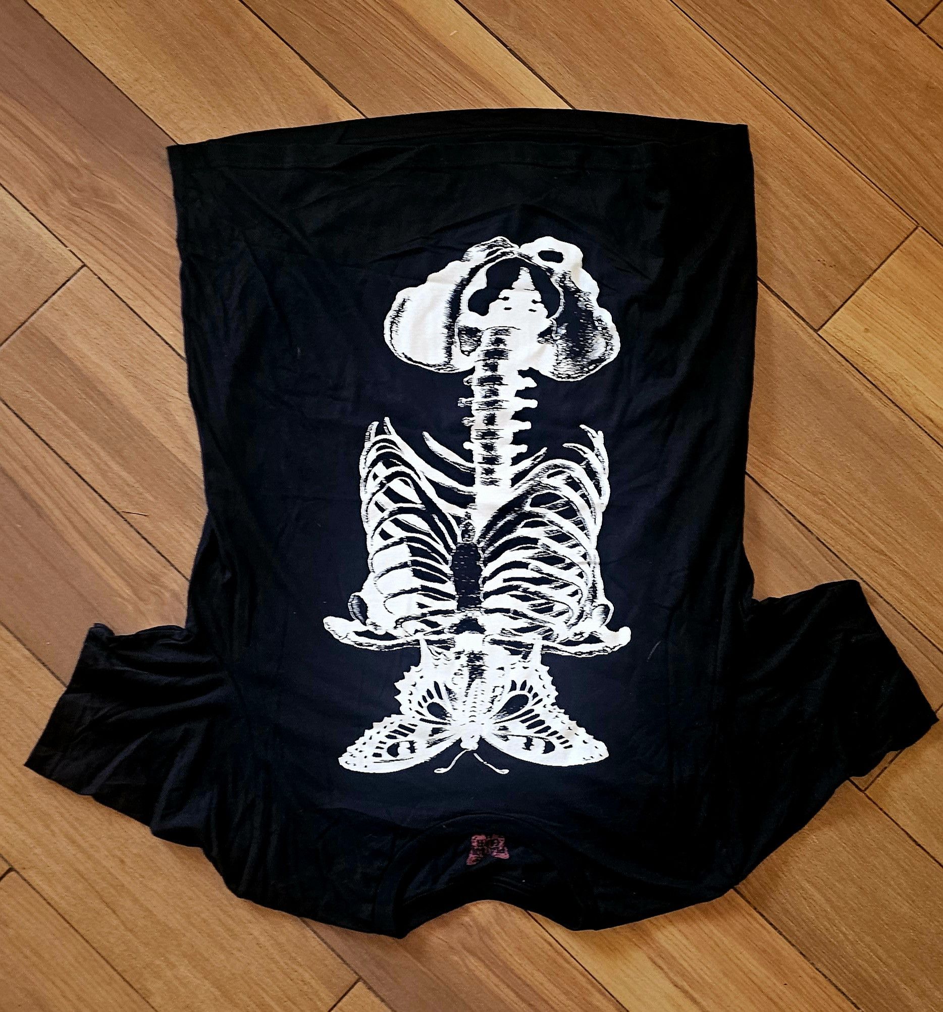 Playboi Carti XL Playboi Carti AWGE Butterfly Skeleton 2017 Tour Merch Tee Size US XL / EU 56 / 4 - 6 Thumbnail