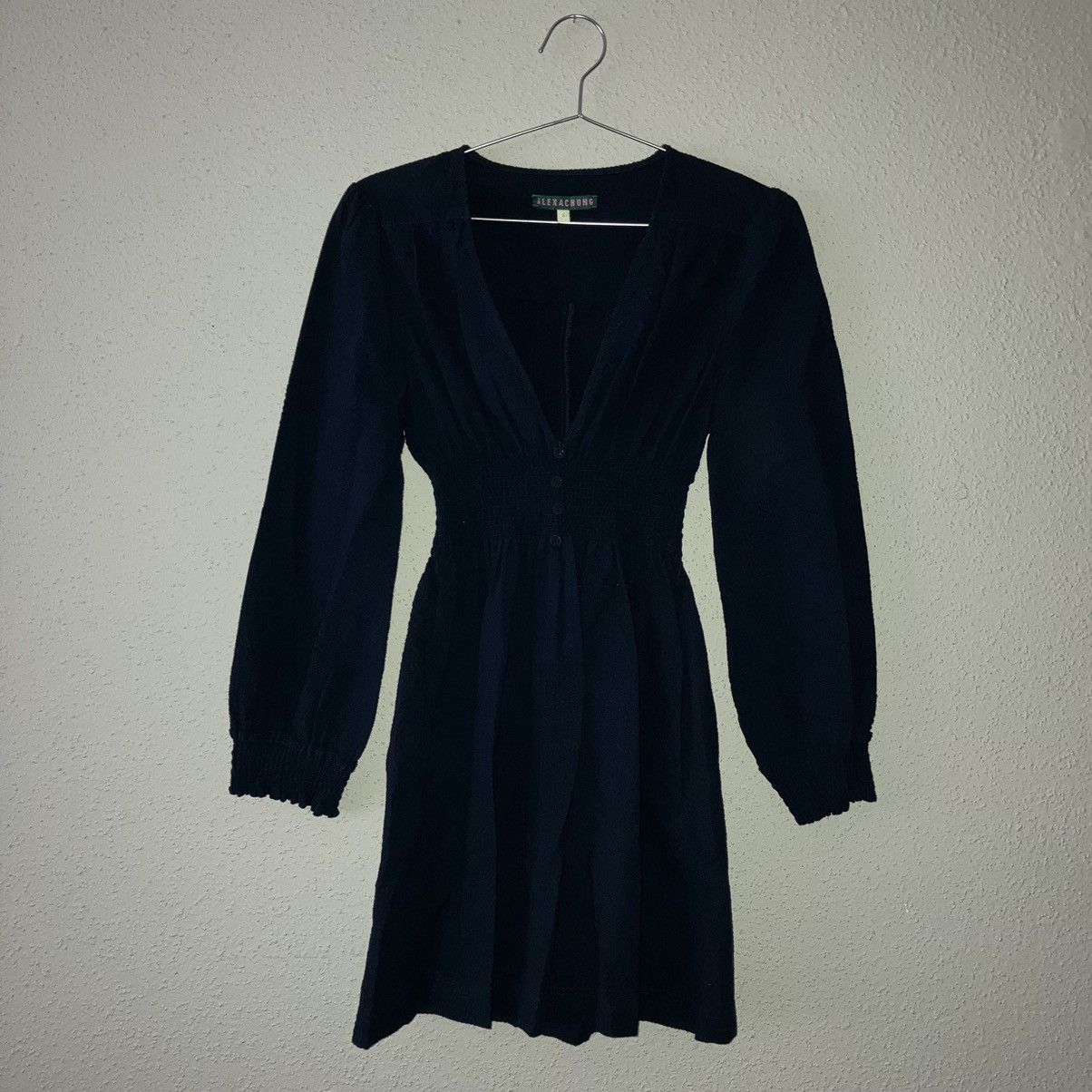 image of Alexa Chung - Mini Dress in Navy, Women's (Size Medium)