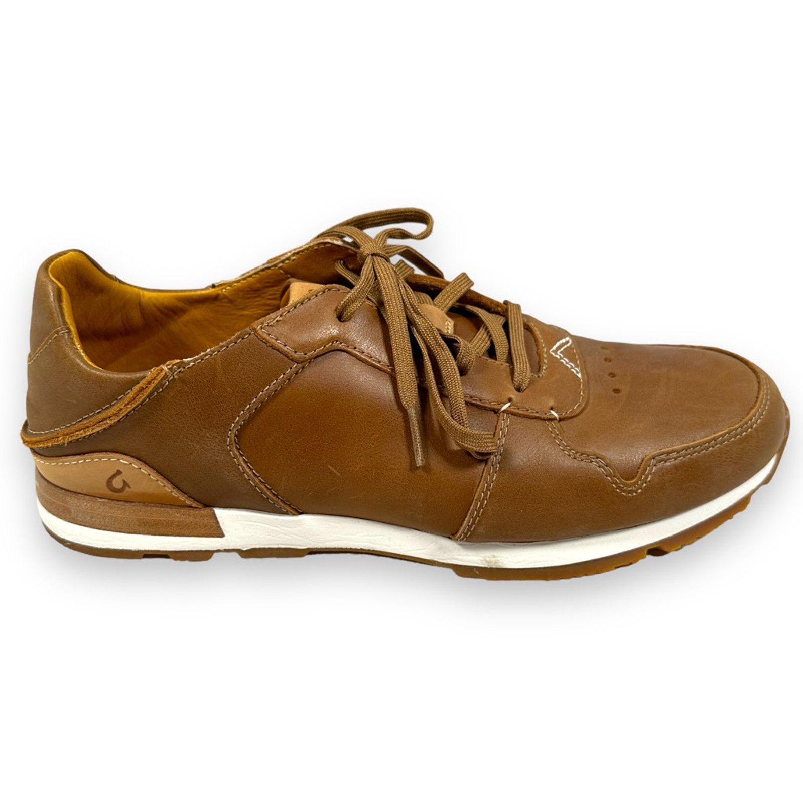 Olukai Olukai Huaka'i Li Sneakers Brown 10406-3333 Leather Lace 10