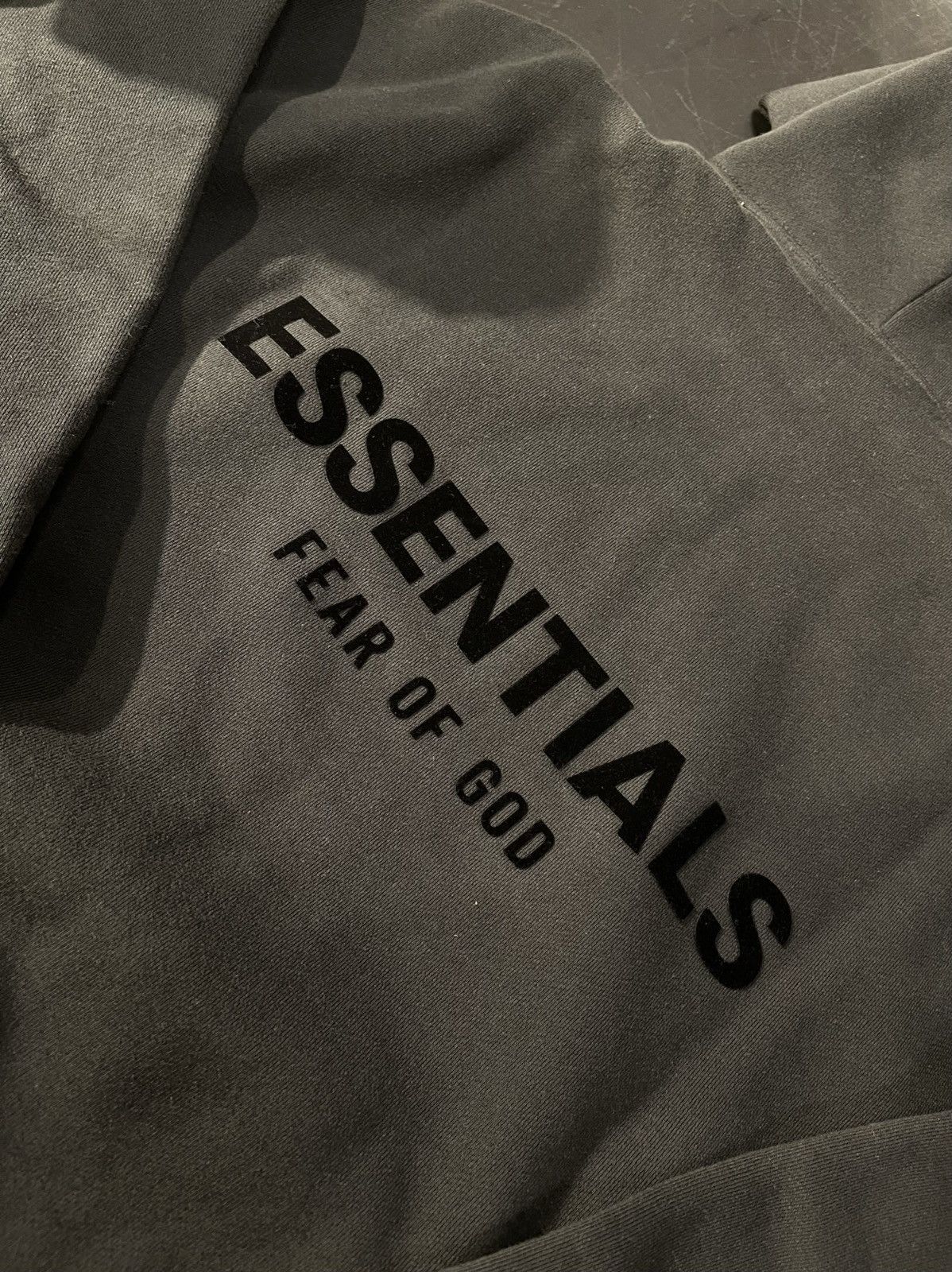 FOG FOG - Essentials Fear Of God Stretch Limo Hoodie Sz (L) Size US L / EU 52-54 / 3 - 3 Thumbnail