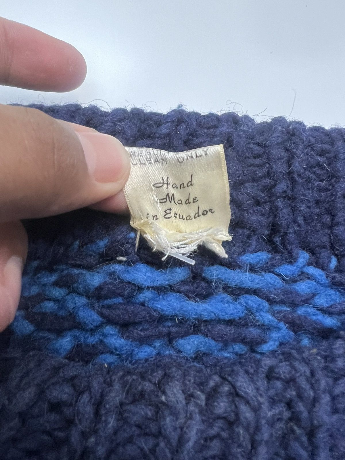 Vintage VINTAGE🔥C.C.H HAND MADE COLOURED CABLE KNIT WEAR Size US L / EU 52-54 / 3 - 9 Thumbnail