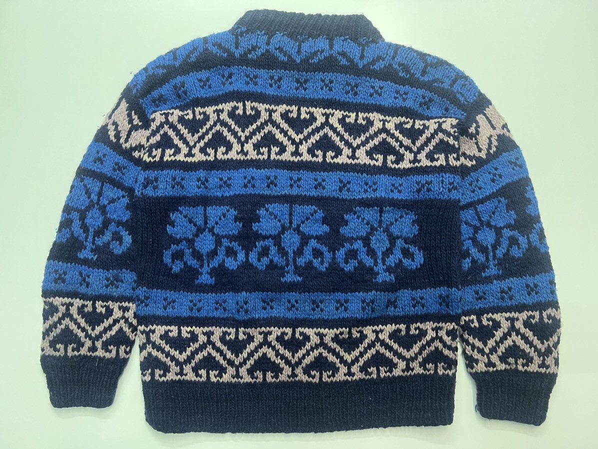 Vintage VINTAGE🔥C.C.H HAND MADE COLOURED CABLE KNIT WEAR Size US L / EU 52-54 / 3 - 5 Thumbnail