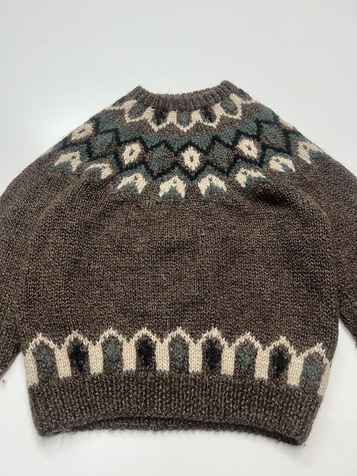 Gabicci LUXURY🔥GABICCI ICELANDIC WOOL COLOURED CABLE KNIT WEAR Size US L / EU 52-54 / 3 - 5 Thumbnail