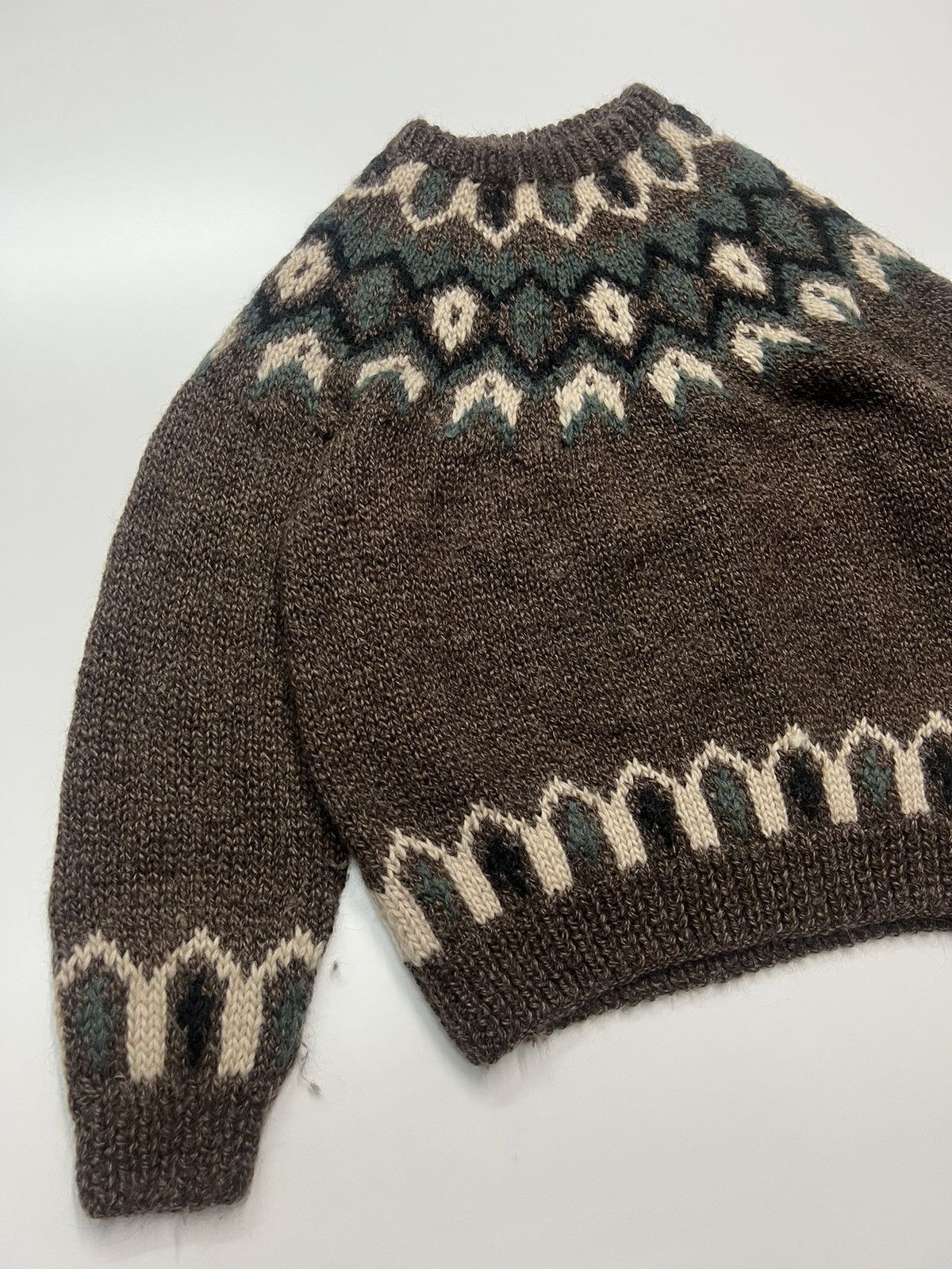 Gabicci LUXURY🔥GABICCI ICELANDIC WOOL COLOURED CABLE KNIT WEAR Size US L / EU 52-54 / 3 - 3 Thumbnail
