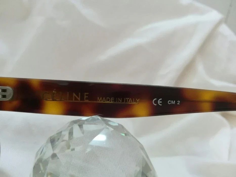Celine MOD UOMO CELINE Aviator Sunglasses Italia Tortoise Size ONE SIZE - 7 Thumbnail