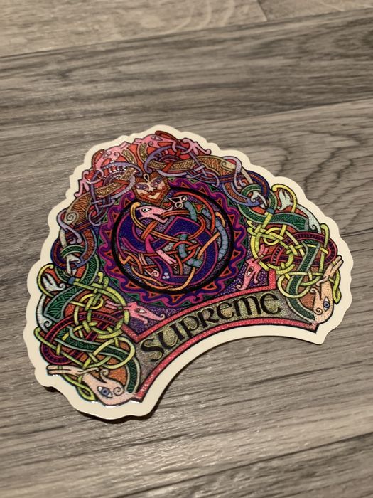 Supreme knot sticker store
