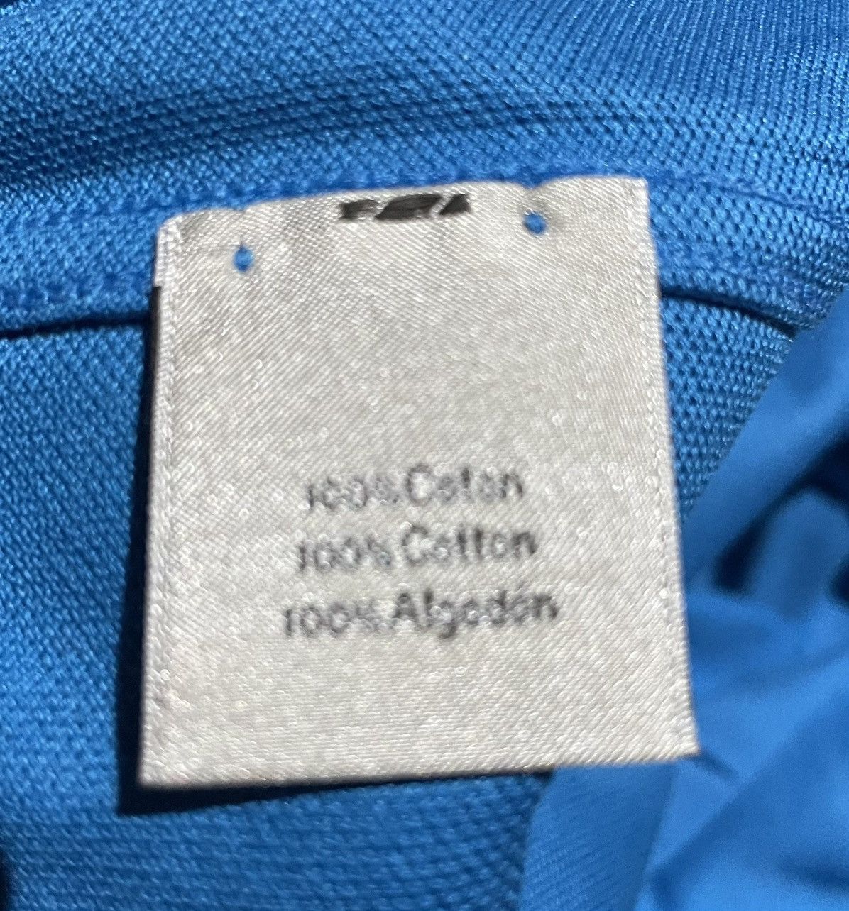 Hermes Blue Cotton Polo Shirt Size US XXL / EU 58 / 5 - 7 Thumbnail