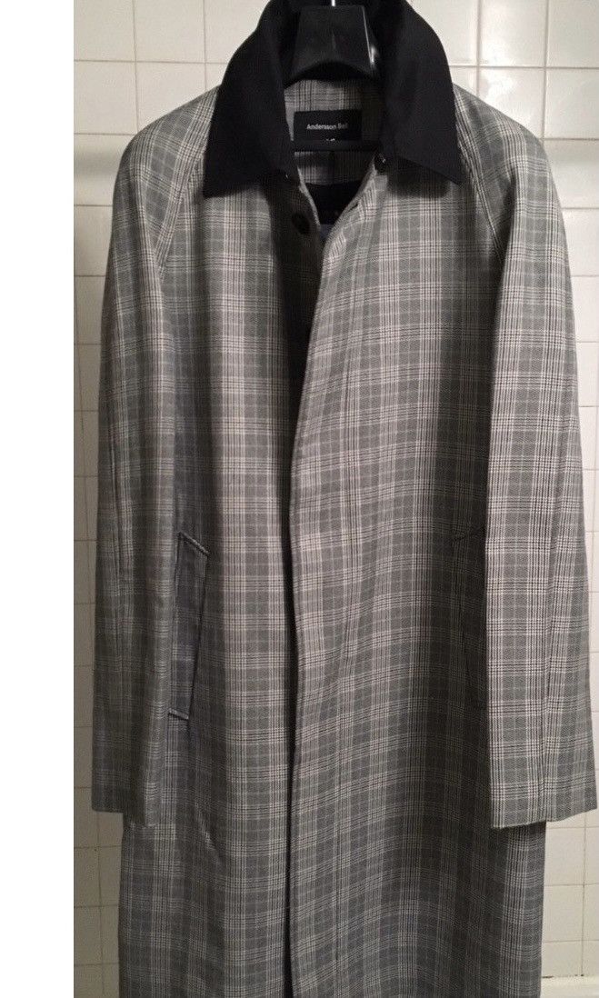 Ryan Check Trench Coat