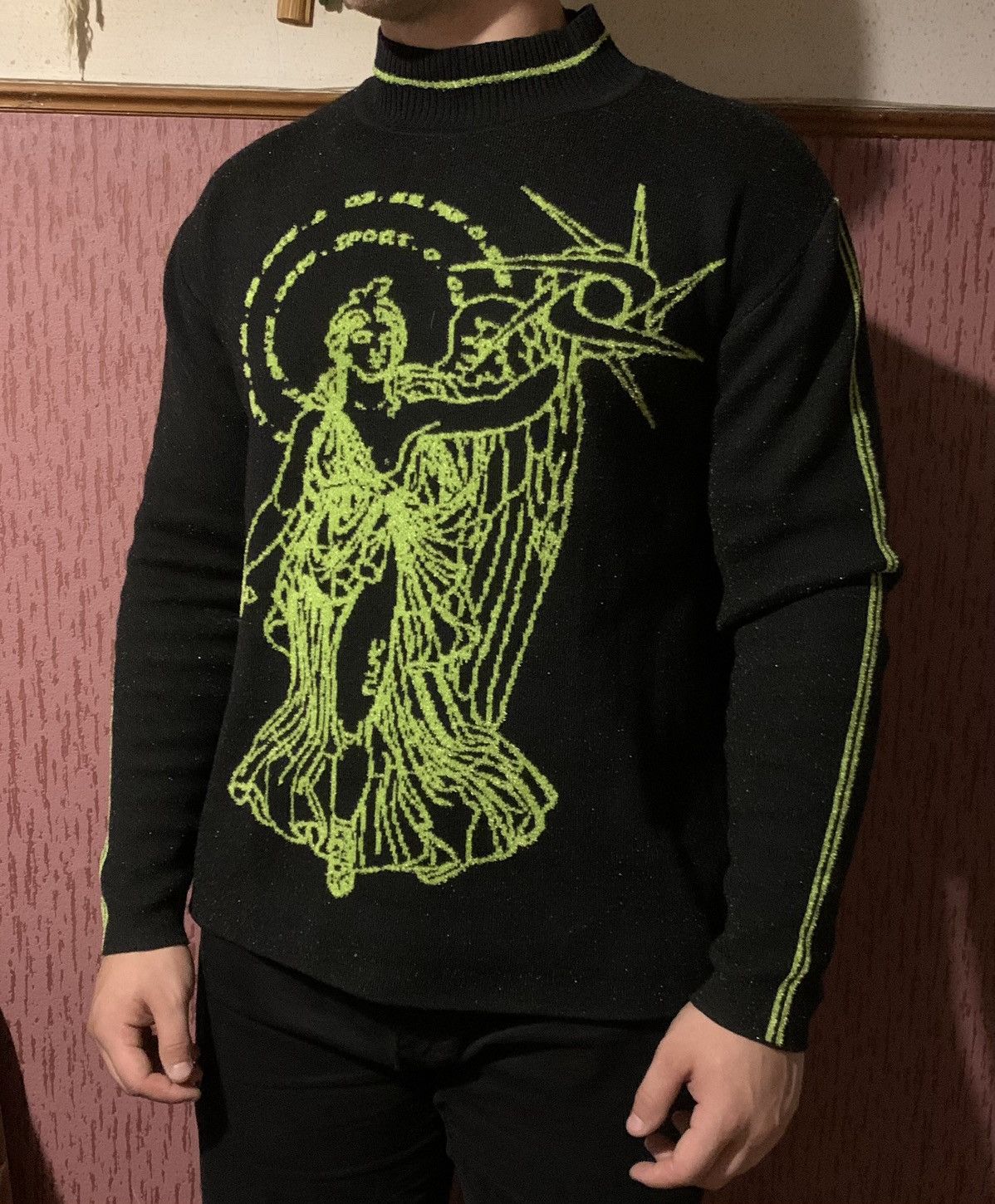 Designer × Japanese Brand Nutemperor Designer Knitted Sweater Avant-garde Style Size US L / EU 52-54 / 3 - 2 Thumbnail