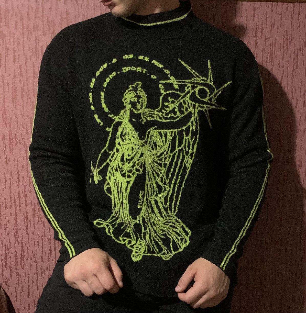 Designer × Japanese Brand Nutemperor Designer Knitted Sweater Avant-garde Style Size US L / EU 52-54 / 3 - 1 Thumbnail