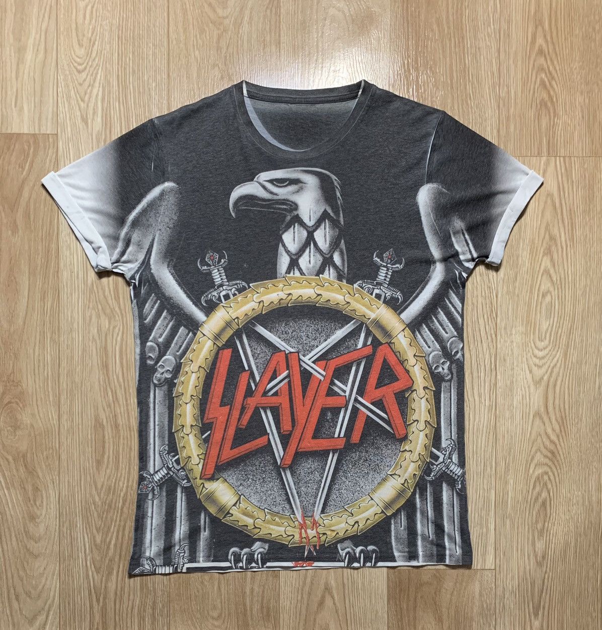 Band Tees Slayer 2016 Big Logo T-Shirt Size US M / EU 48-50 / 2 - 1 Thumbnail