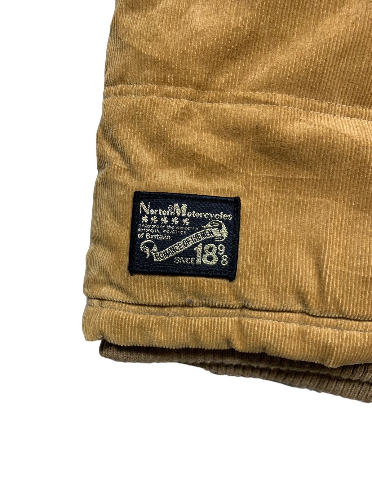Norton Norton Motorcycle Corduroy Vest Best Machine Size US M / EU 48-50 / 2 - 7 Thumbnail