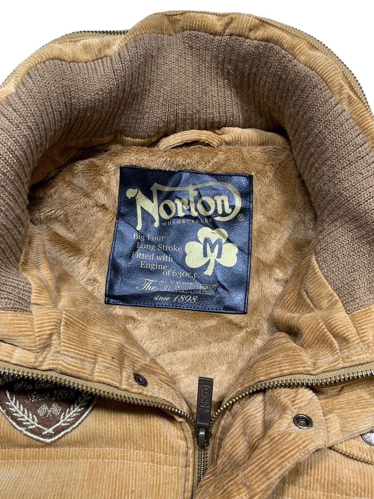 Norton Norton Motorcycle Corduroy Vest Best Machine Size US M / EU 48-50 / 2 - 6 Thumbnail