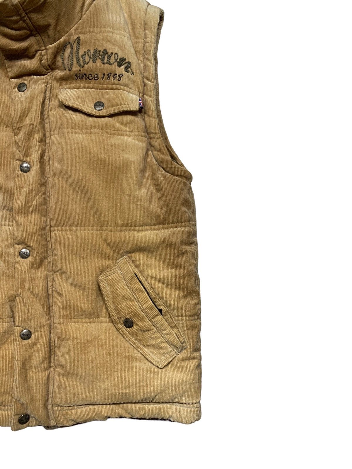 Norton Norton Motorcycle Corduroy Vest Best Machine Size US M / EU 48-50 / 2 - 4 Thumbnail