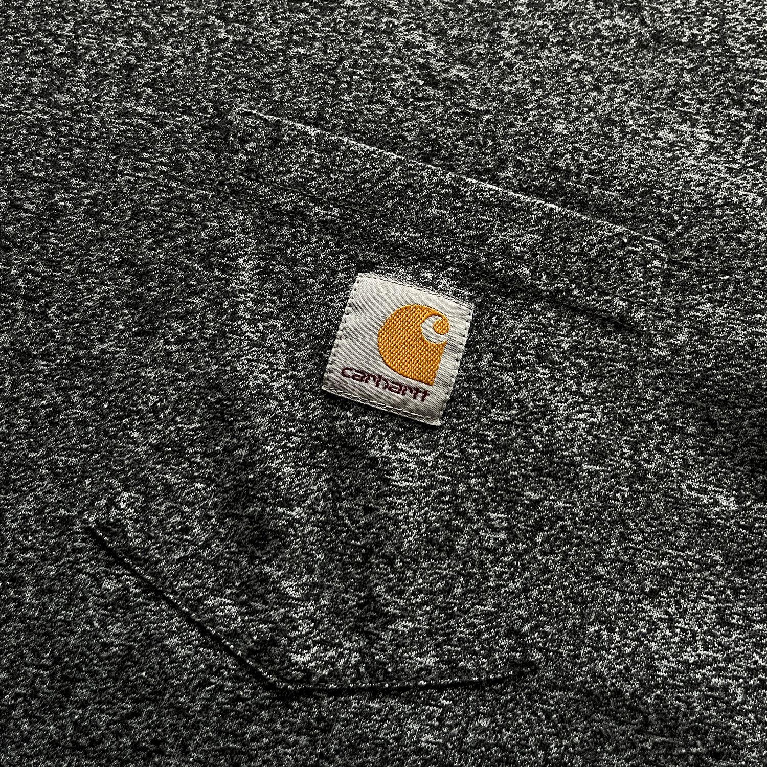 Carhartt Wip S/S Pocket T-Shirt in Charcoal Heather Grey Size US M / EU 48-50 / 2 - 3 Thumbnail