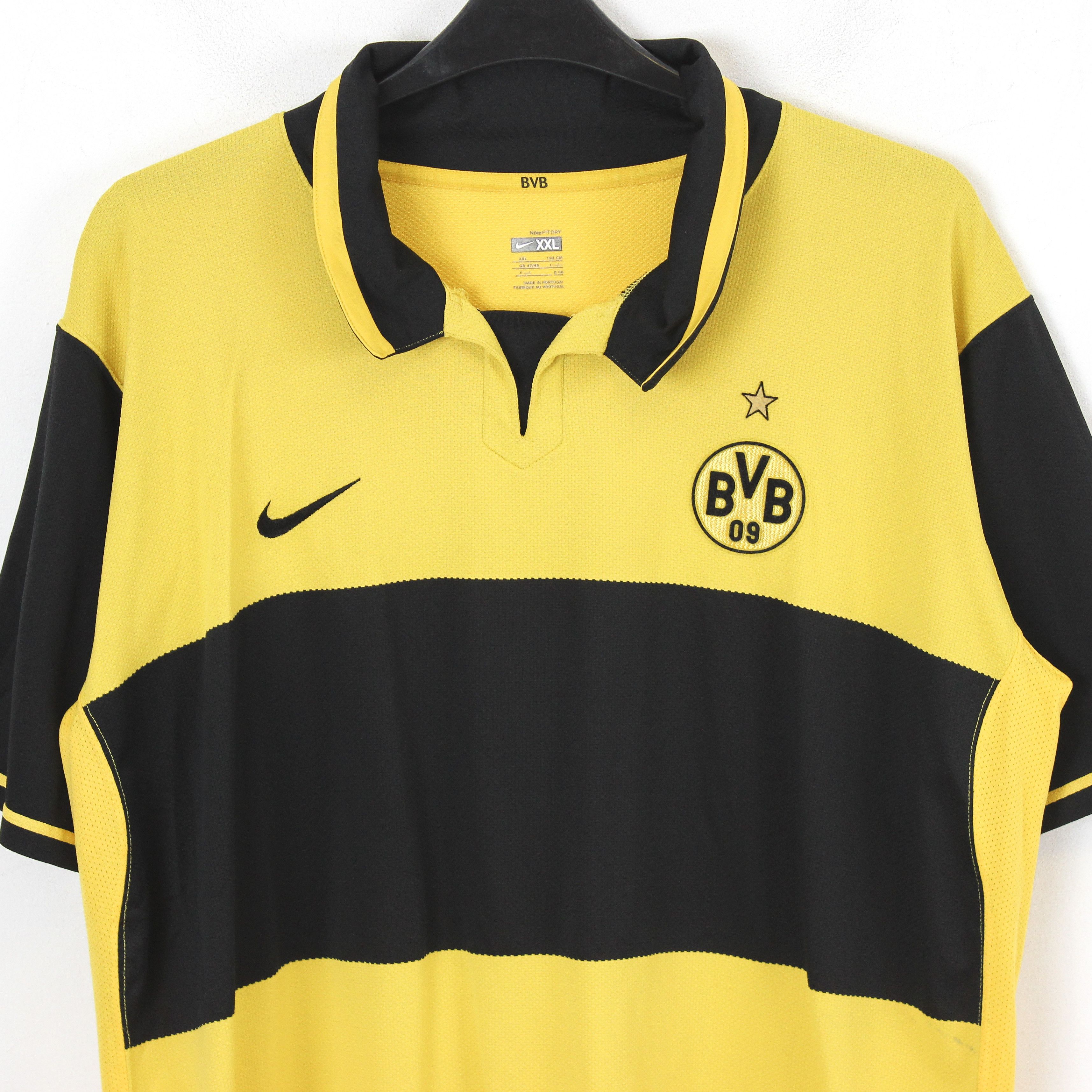 Nike × Vintage Dortmund Borussia Men 2XL Soccer Home Jersey Shirt 2007 2008 Size US XXL / EU 58 / 5 - 2 Thumbnail