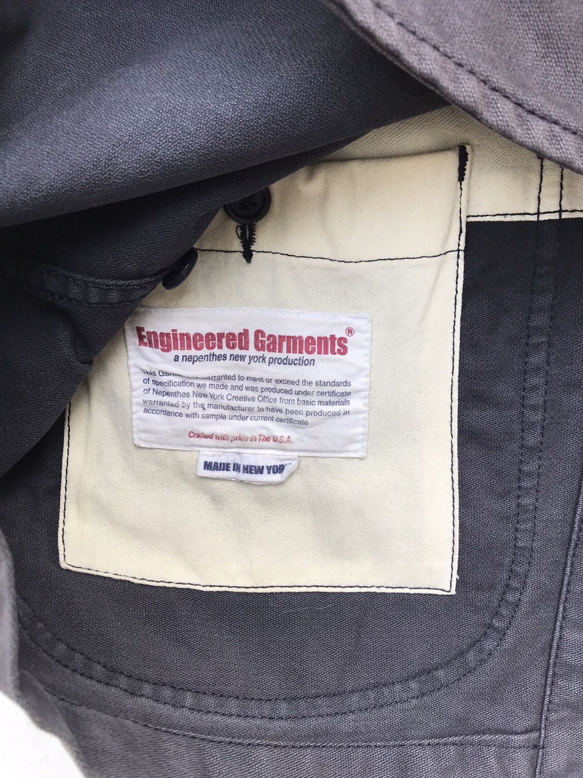 Engineered Garments Engineered Garments Multipocket Cargo Faded Jacket Size US S / EU 44-46 / 1 - 10 Thumbnail