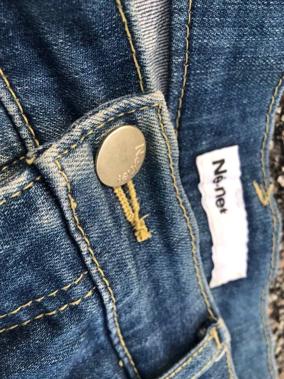 Issey Miyake × Ne-Net VINTAGE NE-NET BY ISSEY MIYAKE BUCKLE BACK DENIM Size US 28 / EU 44 - 9 Thumbnail