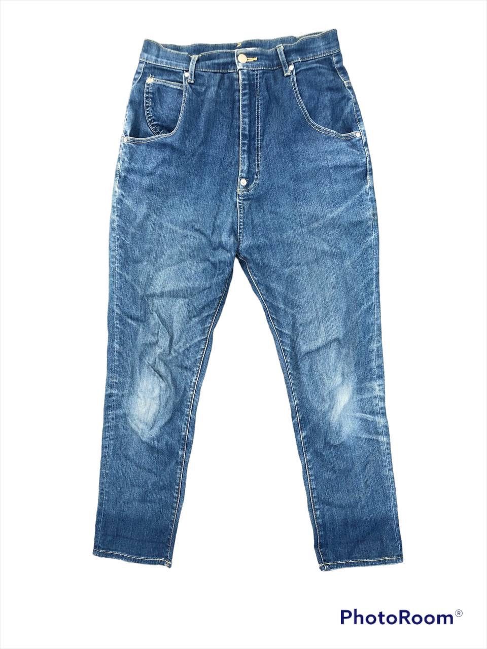 Issey Miyake × Ne-Net VINTAGE NE-NET BY ISSEY MIYAKE BUCKLE BACK DENIM Size US 28 / EU 44 - 2 Thumbnail