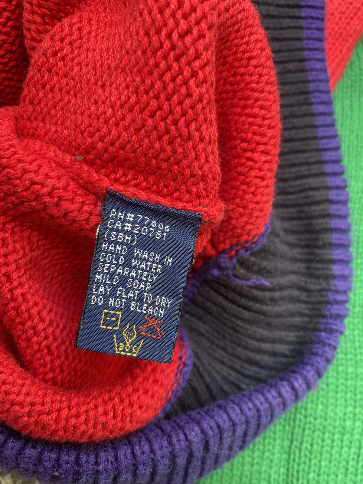 Tommy Hilfiger × Tommy Jeans Tommy Hilfiger Sweater Jumper Multicolour Size US L / EU 52-54 / 3 - 4 Thumbnail